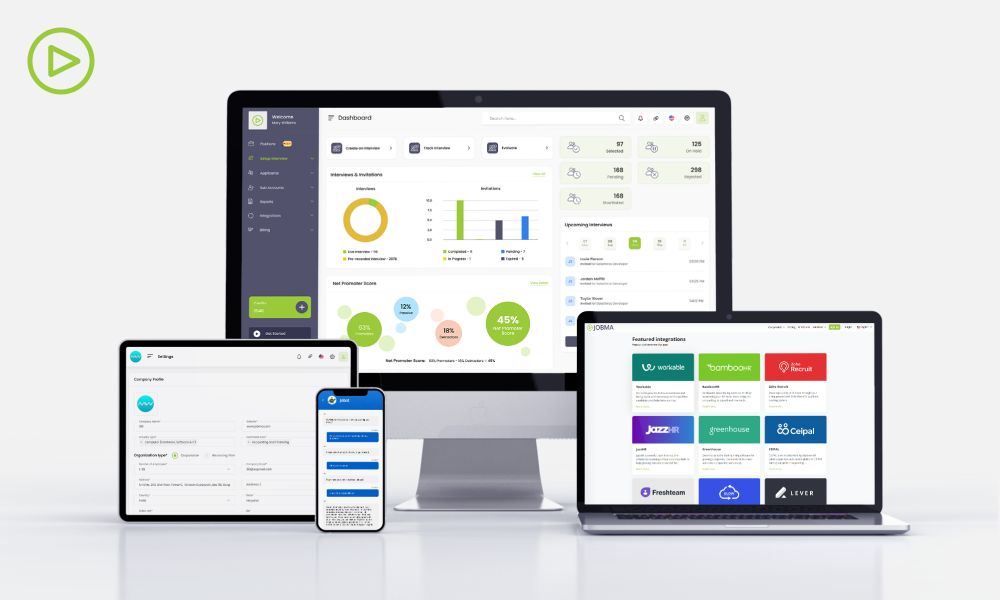 Jobma - Multi-Device Video Interviewing Platform