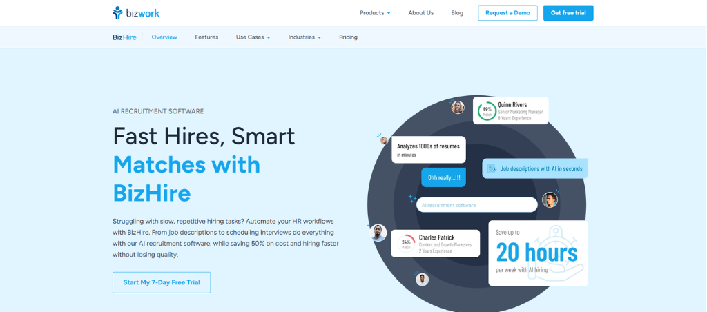 BizHire - AI Recruitment Software