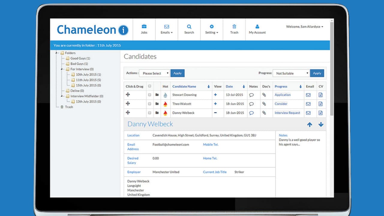 Jobma Integrates with Chameleon-i