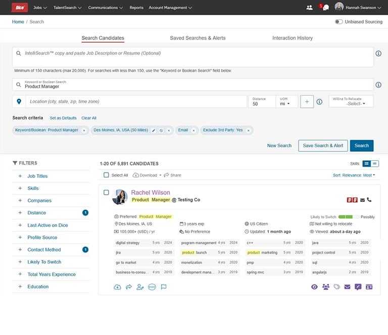 Jobma Integrates with Dice