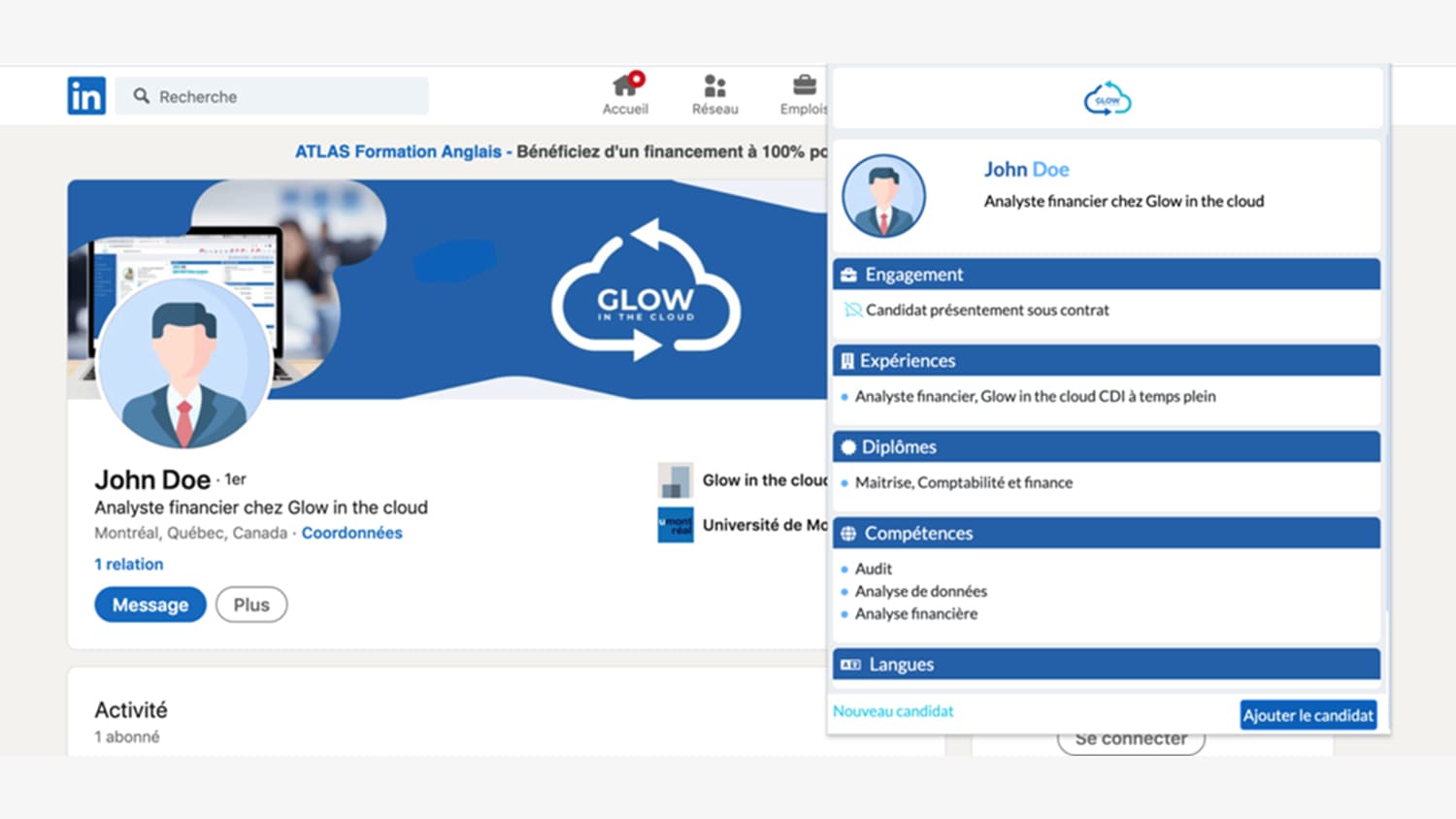 Jobma Integrates with Glow In The Cloud