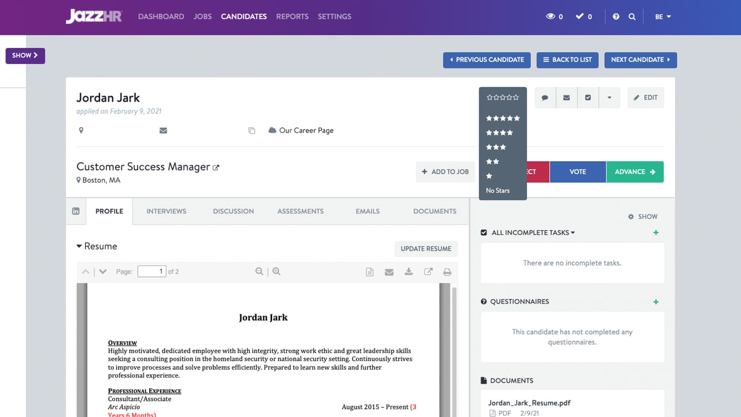 Jobma Integrates with JazzHR