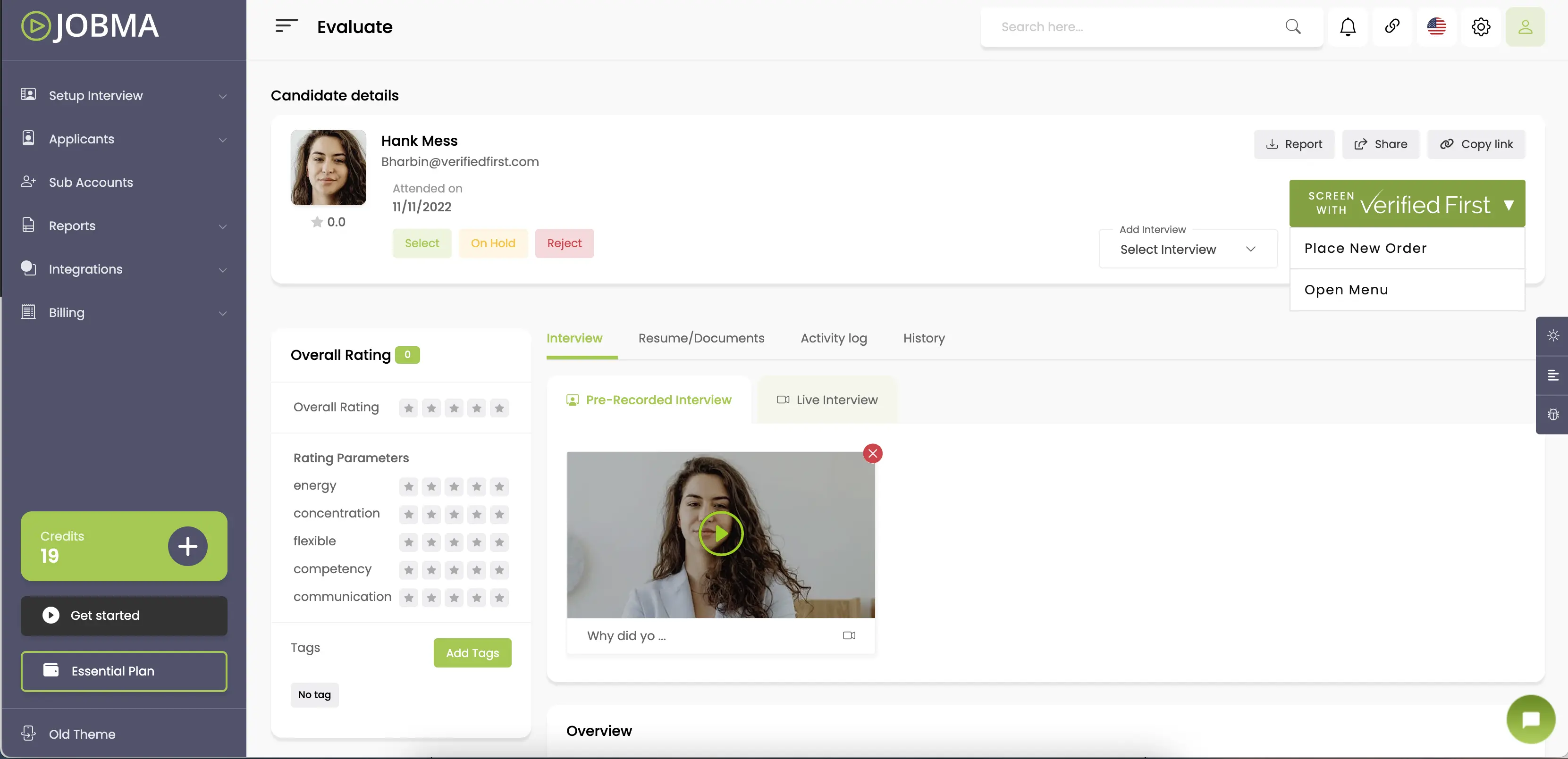 Jobma Integrates with Verified First